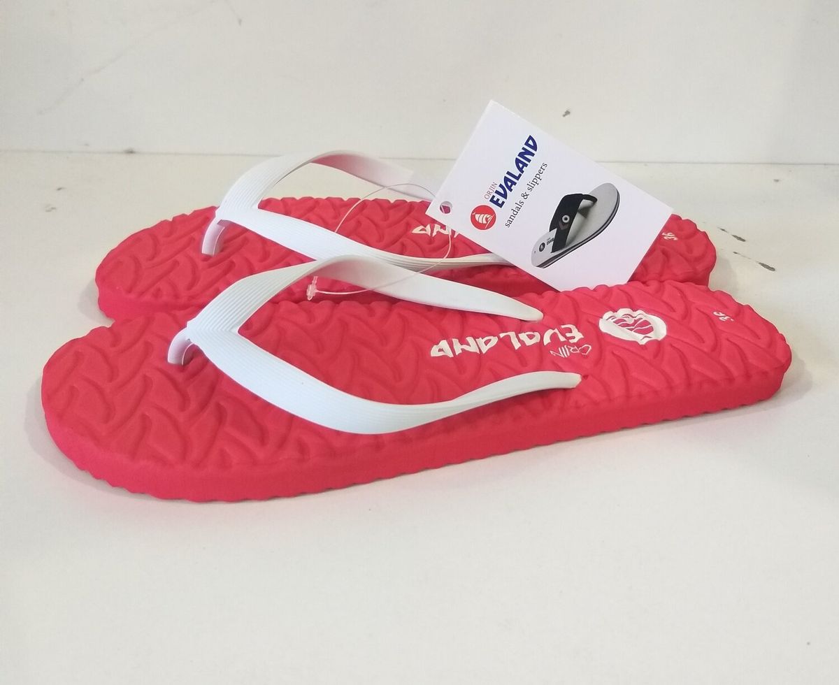 Женская пляжная обувь Evaland 917-10B красный Женская пляжная обувь Evaland 917-10B красный из 4